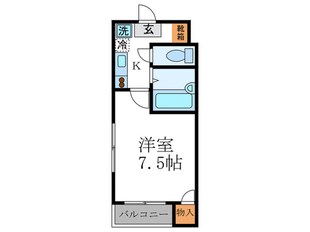 Ｒｅｖｅｒｙ朱雀の物件間取画像